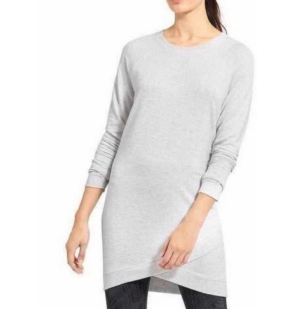 Athleta - Criss-cross Gray Dress - LT